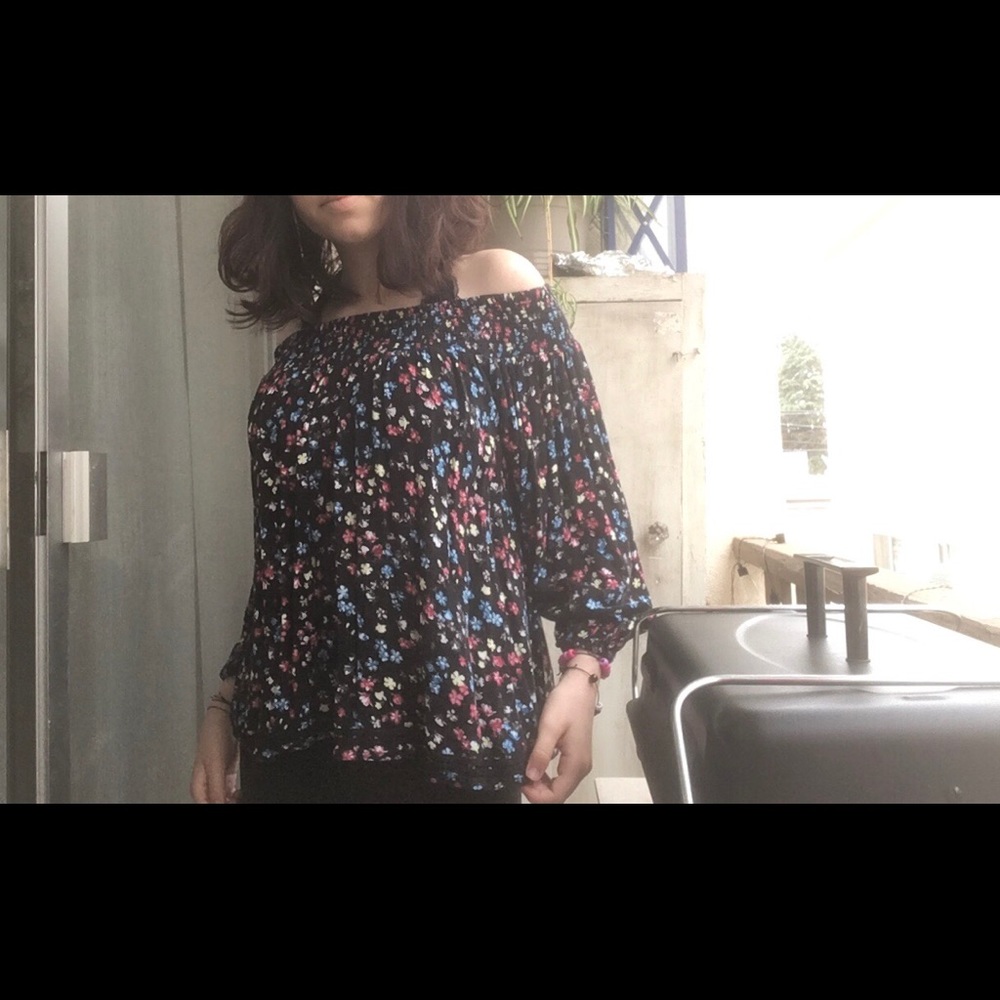 off the shoulder top